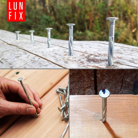 Drallschaft 4,6x125 1kg verzinkter