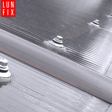 Profil H6 łączący bezbarwny do poliwęglanu 1,5m