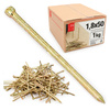 Stauchkopf Nägel 1,8x50 (1kg) Golden Verzinkter