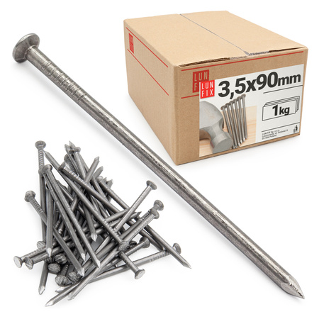Drahtstifte 3,5x90 1kg Unverzinkter