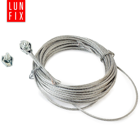 Zestaw do podwiązywania roślin 10m do szklarni LUN FIX