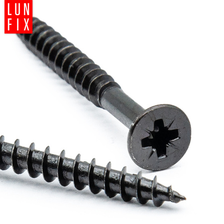 Universalschraube 4,5x45 mm Schwarz Verzinkt 100stk