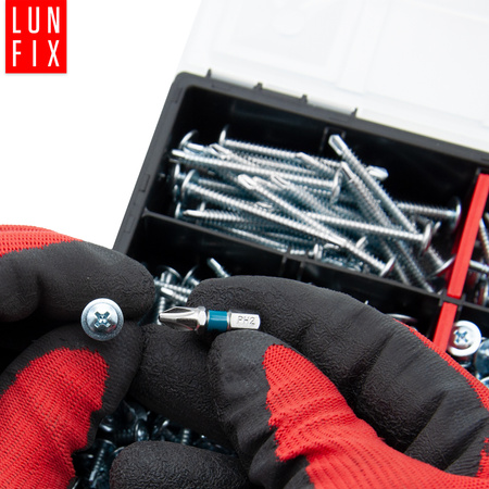 290 stück Sortiment Satz Bohrschrauben inkl. bit PH2