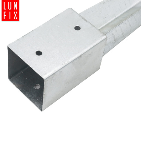 Einschlag-Bodenhülse 90x90mm 750 mm