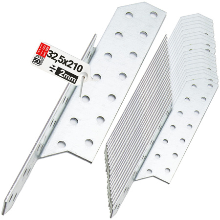 Sparrenpfettenanker 32x210mm Links 50er Set