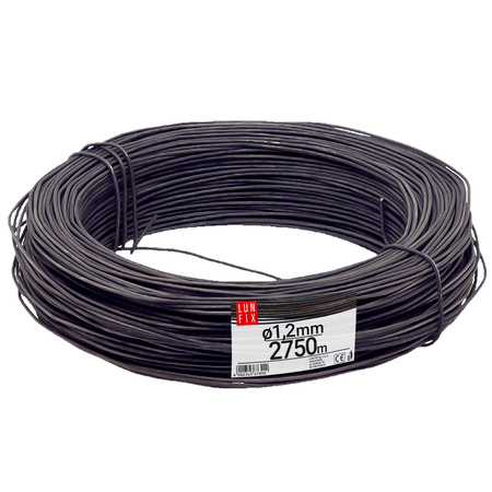 Eisendraht Bewehrugsbau Schwarz 25kg Ø1,2mm