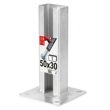 Pfostenträger 60x40x1,6mm