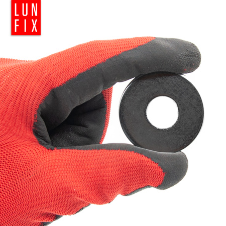 Runde Unterlegscheibe M12 Shwarz verzinkt DIN9021 1kg