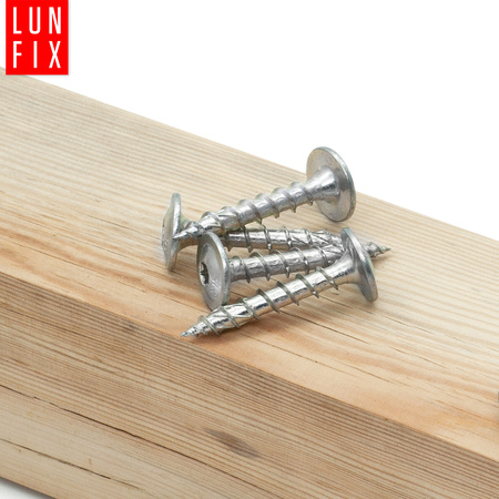 Pfostenschrauben 8 x 40mm 6 Stück T40