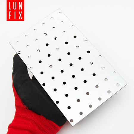 Flachverbinder 80x40x2mm Lochplatte 10 Stk