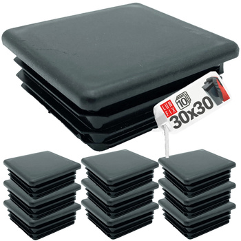 Lamellenstopfen für 30x30 mm Pfosten 1 Stück