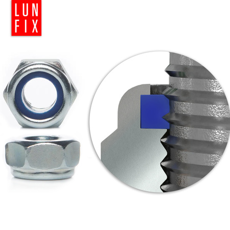 Sicherungsmuttern M10 - 1 kg (ca.90 Stk.) DIN 985