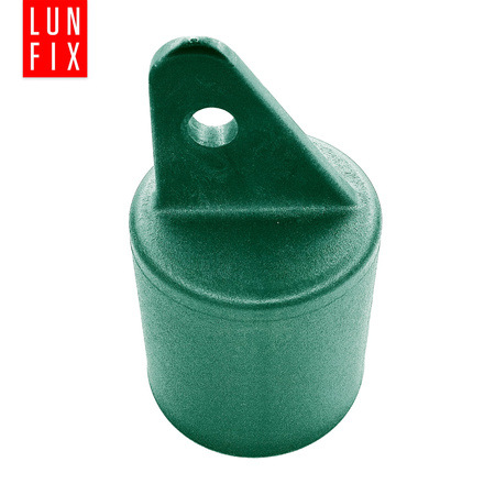 Strebenkappe zur Befestigung Grün für 42 mm Pfosten