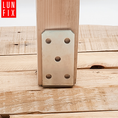 Montage Satz: U-Pfostenträger 80 + Schrauben