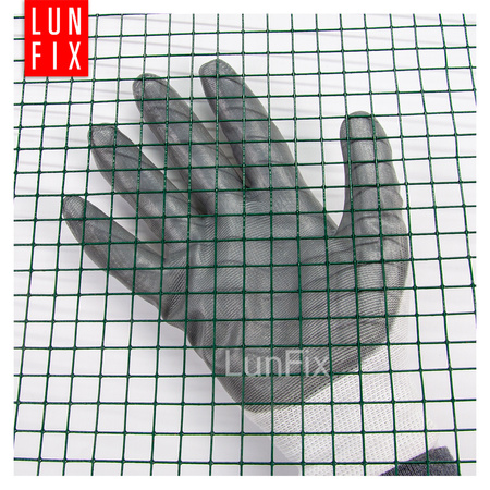 Geschweißtes Gartengitter Grün Verzinkt PVC H1m L25m Maschenweite 13x13mm Ø1,2mm