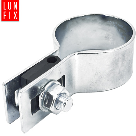 Endschelle Rund für 48 mm Pfosten Verzinkt