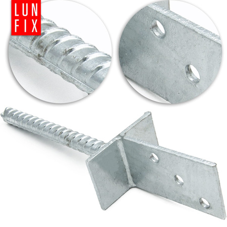 T-Pfostenträger zum Einbetonieren 90x60x110 mm 200 mm