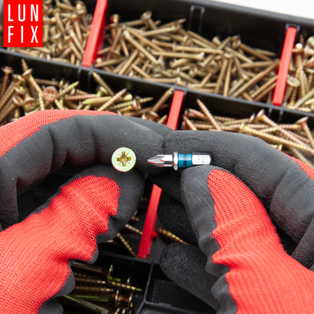 770 stück Sortiment Satz Universalschrauben inkl. bit PZ1