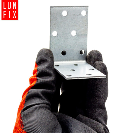 Breitwinkel Eckwinkel Verzinkt 60x60x40x2mm 2stk.