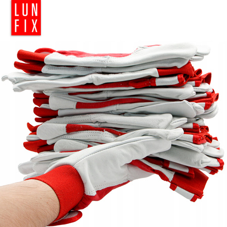 Gefütterte Montagehandschuhe Leder Größe, 10 XL