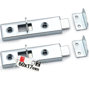 Möbelriegel Schieberiegel 60x17mm 2 stk