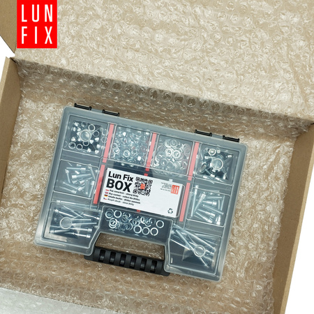 300 stück Sortiment Satz Zylinderkopfschrauben Muttern Unterlegscheiben M5