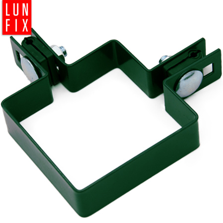 Eckschelle für 80x80 mm Pfosten Grün