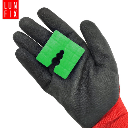 Satz Distanzklötze 2-10 mm 50x50mm Unterleger Abstandshalter 300Stk.