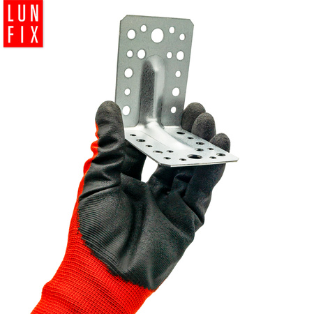 50 Stück Schwerlast Winkelverbinder 90x90x65