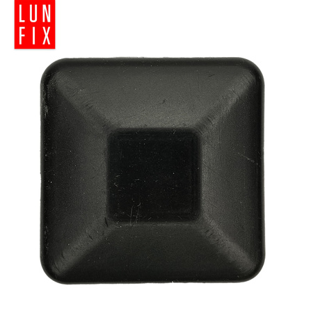 Pfostenkappen Schwarz 40x40 mm 100 Stück
