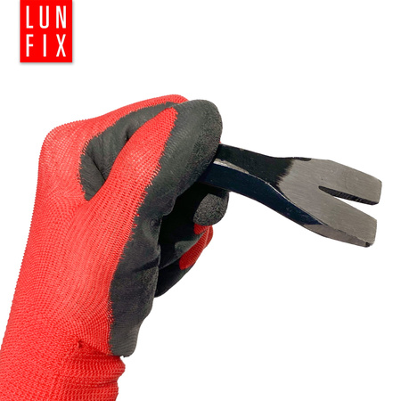 Łom zagięty wzmocniony 900x29x15 mm