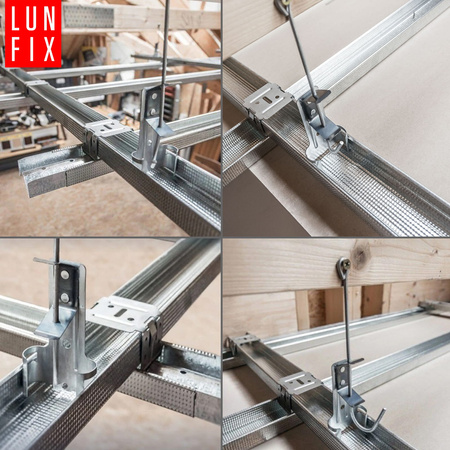 Schnellabhänger mit Feder Für Deckenprofile CD 60/27