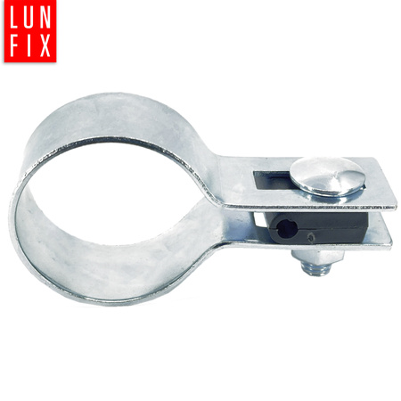 Endschelle Rund für 60 mm Pfosten Verzinkt