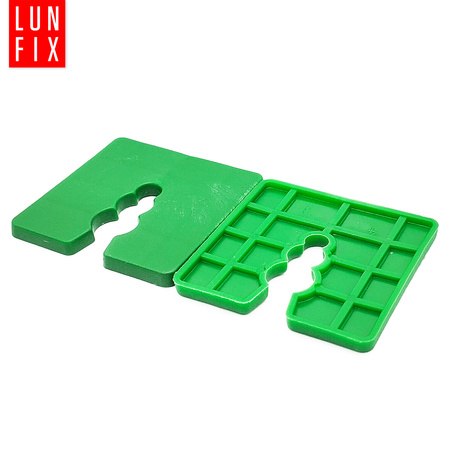 Distanzklötze Unterleger Abstandshalter 4mm 50x50mm 50stk