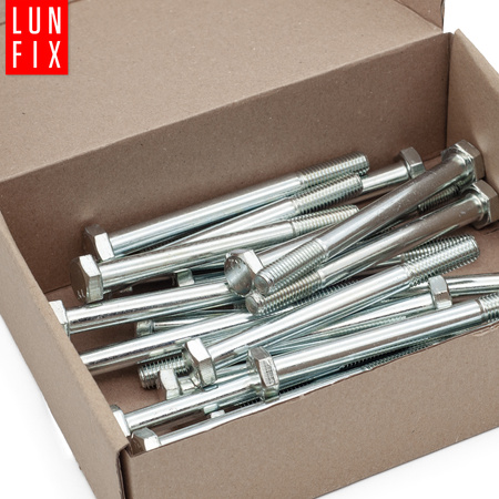 Sechskantschrauben M16x150 DIN 931 1 kg (ca.4 Stk.) Teilgewinde Klasse 8.8