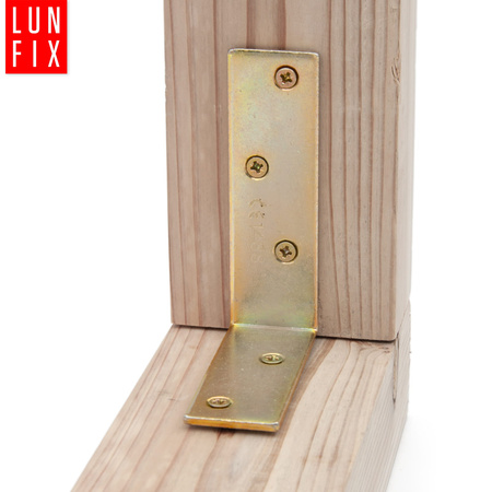 Konstruktionswinkel Balkenwinkel 150x150 Stärke 4 mm