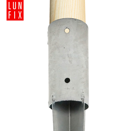 Einschlag-Bodenhülse Ø90mm 750 mm