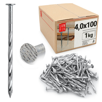 Drallschaft 4x100 1kg verzinkter