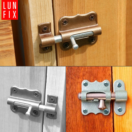 Bolzenriegel Torriegel Riegel 75x45mm Silber