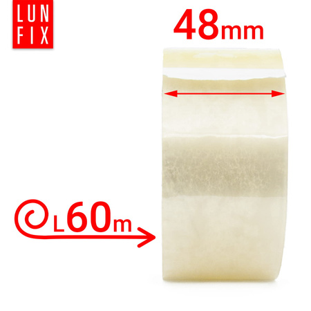 Transparentes Acryl-Verpackungsband 48mm/60m