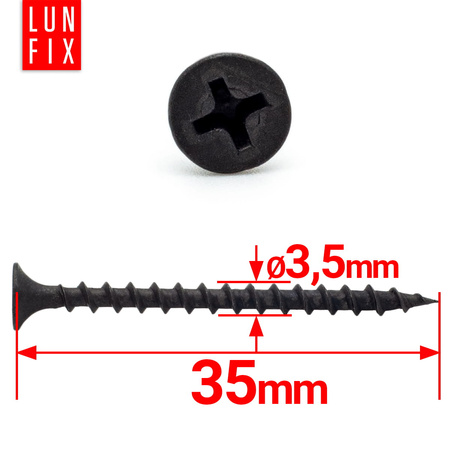 Schnellbauschrauben 3,5 x 35 mm 1000 Stück