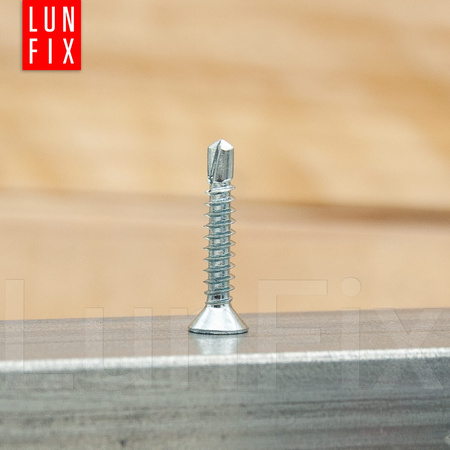 Blechschrauben mit Senkkopf 4,2 x 25 mm 500 Stück DIN7504