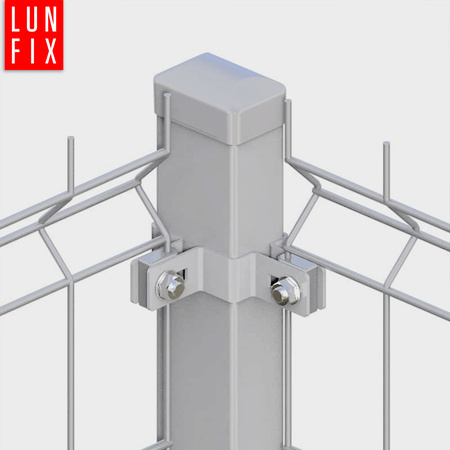 Eckschelle für 40x60 mm Pfosten Verzinkt