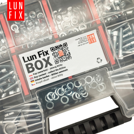 300 stück Sortiment Satz Zylinderkopfschrauben Muttern Unterlegscheiben M5