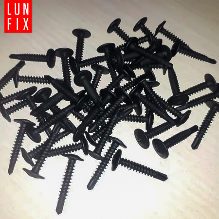 Bohrschrauben Schwarz 4,2 x 32 mm 50 Stk.