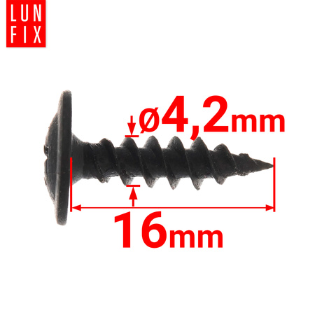 Schnellbauschrauben 4,2x16 mit Scheibenkopf 100stk.