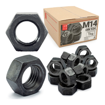 Sechskantmutter M14 - 1 Kg (ca.45 Stk.) Festigkeit 6 Regelgewinde DIN 934