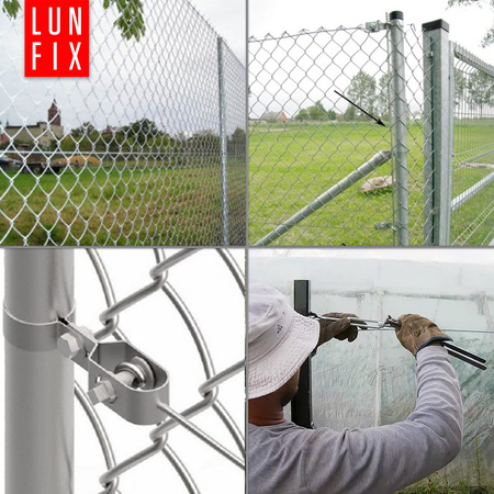 Spanndraht Gartendraht Silber Verzinkt 440m Ø3mm