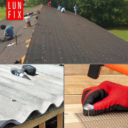 Dachnägel mit Unterlegscheibe 3 x 30 mm – 0,5kg