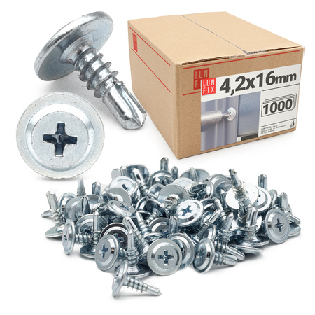 Bohrschrauben 4,2 x 16 mm 1000 Stk.